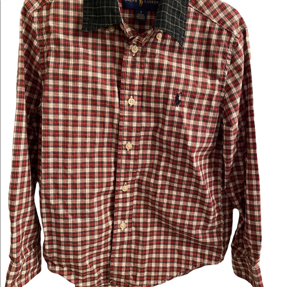 Polo by Ralph Lauren plaid button down shirt